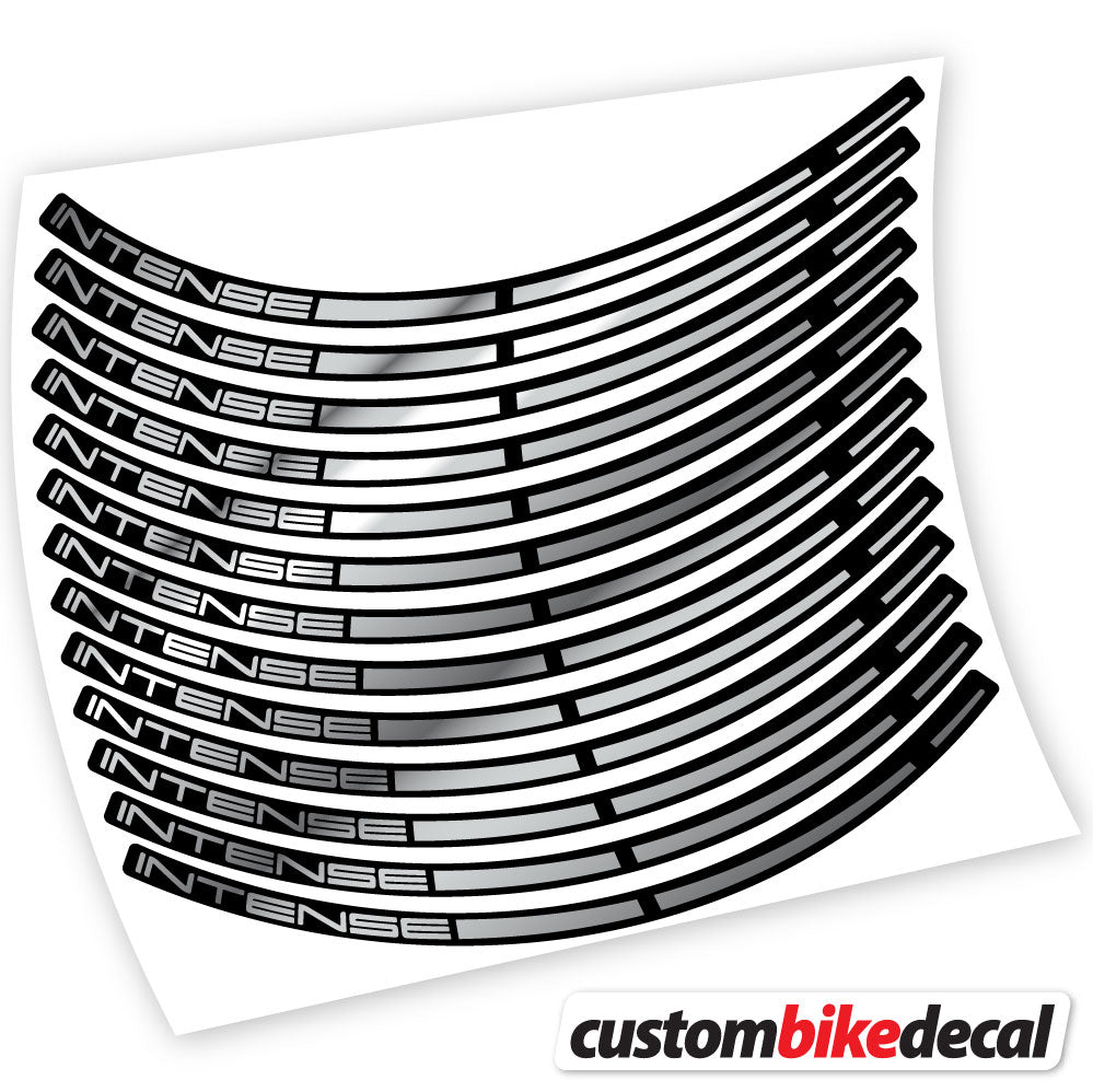 Decal, Intense, Mountain Wheel Bikes Sticker Vinyl