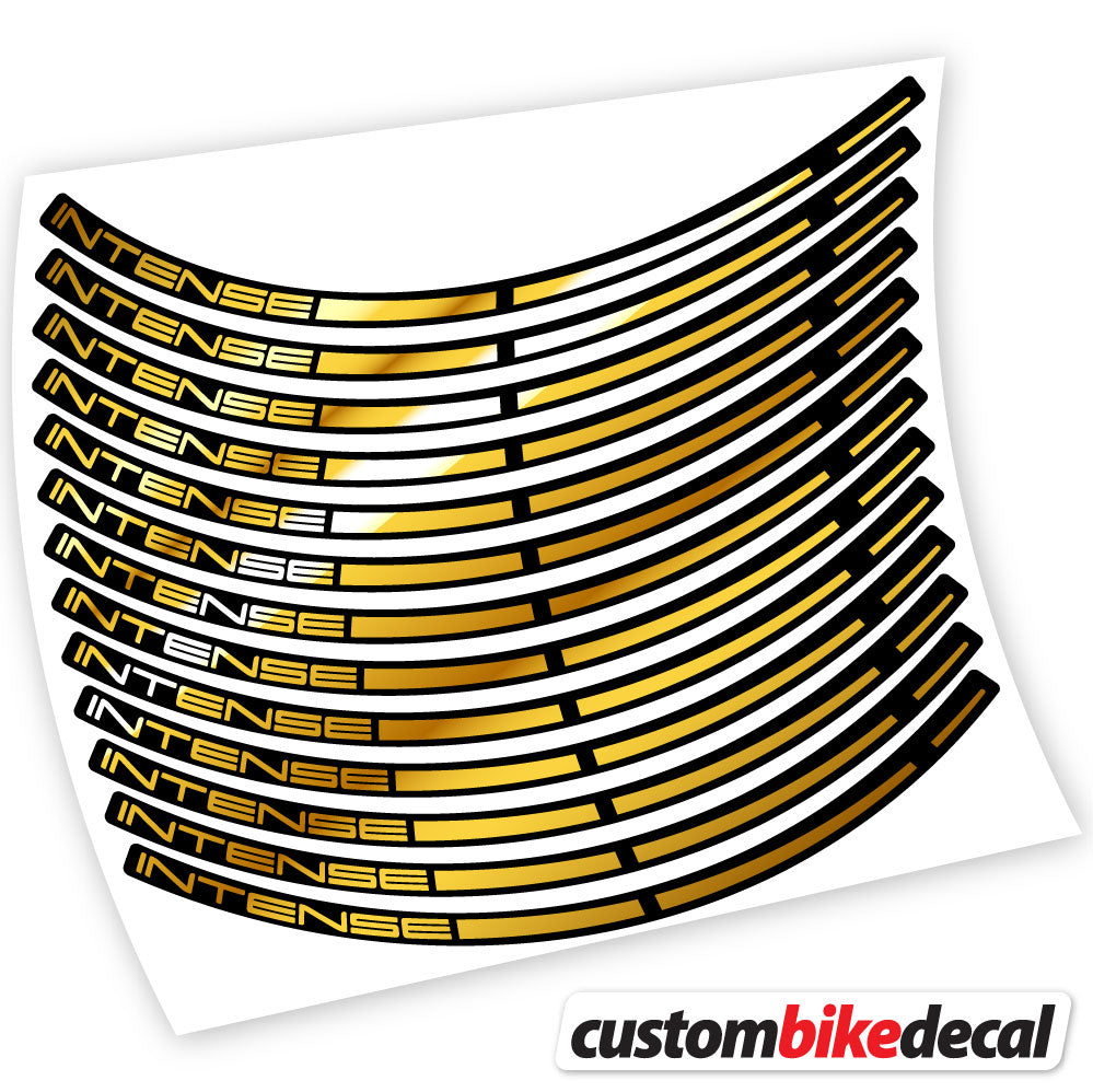 Decal, Intense, Mountain Wheel Bikes Sticker Vinyl