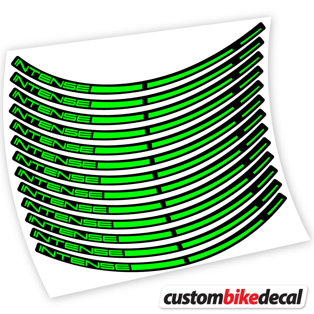 Decal, Intense, Mountain Wheel Bikes Sticker Vinyl