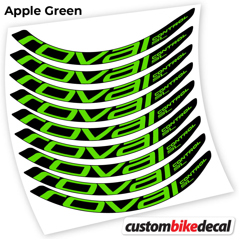 Decal, Roval Control SL, Mountain Wheel Bikes Sticker vinyl