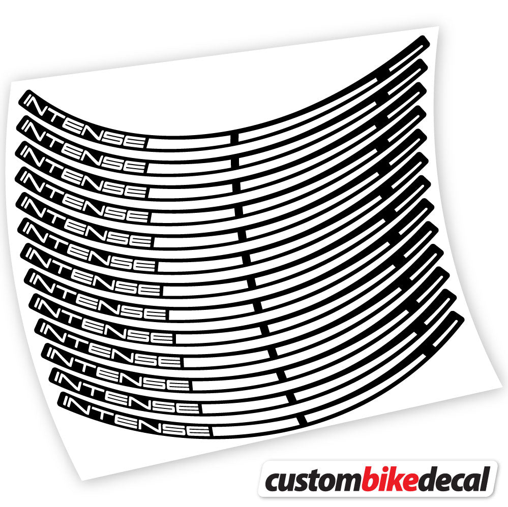 Decal, Intense, Mountain Wheel Bikes Sticker Vinyl