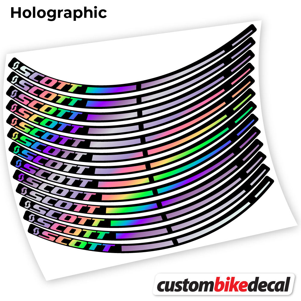 Aufkleber, Scott, Mountainbikes, Vinyl