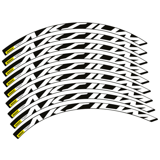 Aufkleber Mavic Aksium Disc, Rennradrad 22mm, Sticker Vinyl