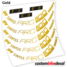 Load image into Gallery viewer, Decal, DT Swiss ARC 1100 Dicut 80, Mountain Wheel Bikes Sticker Vinyl
