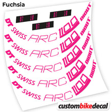 Load image into Gallery viewer, Decal, DT Swiss ARC 1100 Dicut 80, Mountain Wheel Bikes Sticker Vinyl
