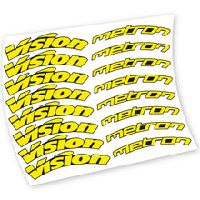 Load image into Gallery viewer, Decal Road Wheel Vision Metron 55, Bike Sticker vinyl
