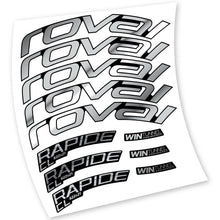 Load image into Gallery viewer, Decal Road Wheel, Roval Rapide CL, Bike Sticker vinyl
