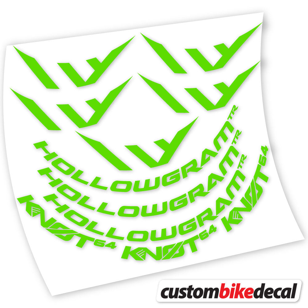 Decal Hollowgram Knot 64, Road Wheel, sticker vinyl