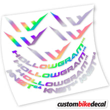 Load image into Gallery viewer, Decal Hollowgram Knot 64, Road Wheel, sticker vinyl
