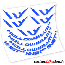 Load image into Gallery viewer, Decal Hollowgram Knot 64, Road Wheel, sticker vinyl
