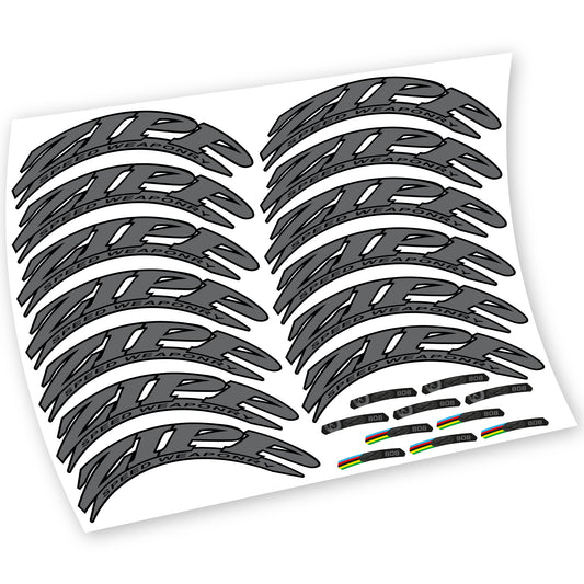 Trafc Grey decal for Zipp 808 road wheel 88mm – bike sticker vinyl