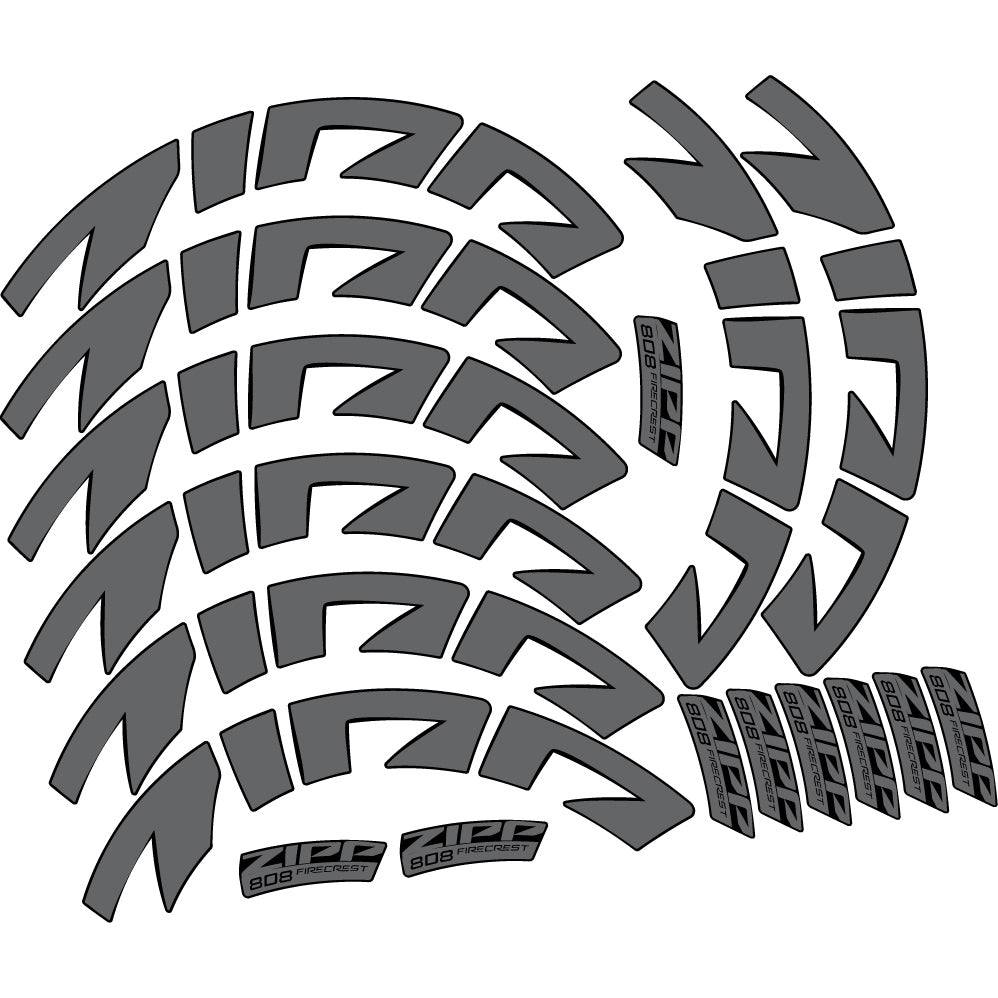 Aufkleber Zipp 808 FC, Road Wheel Profil 88, Sticker Vinyl
