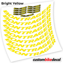 Load image into Gallery viewer, Decal, Bontrager Aeolus XXX4 Disc, Mountain Wheel Bikes Sticker Vinyl
