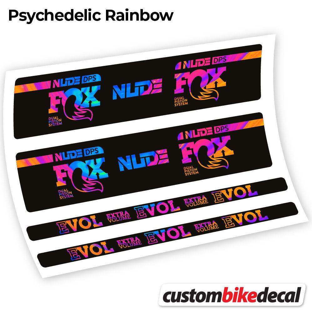 Decal, Fox Nude DPS, Shock Absorber Sticker Vinyl Graphics Kit Pegatinas  Adhesivo Vinilos Calcas Bike Bici – custombikedecal