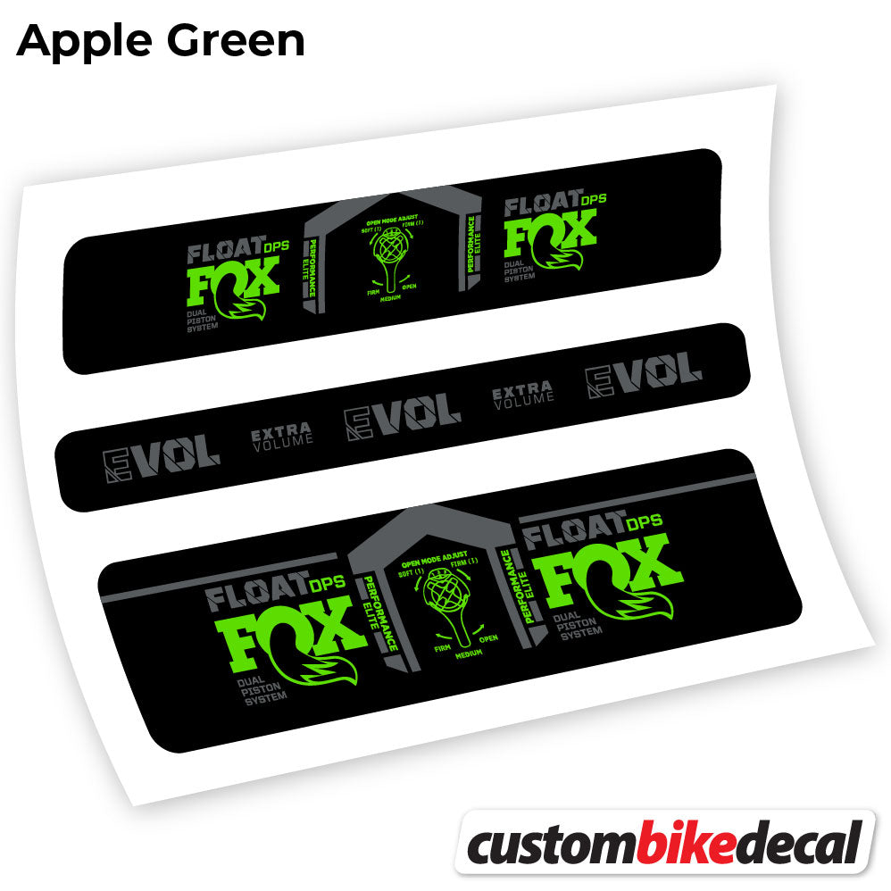 Decal, Fox DPS Elite 2021, Rear Shox Sticker Vinyl