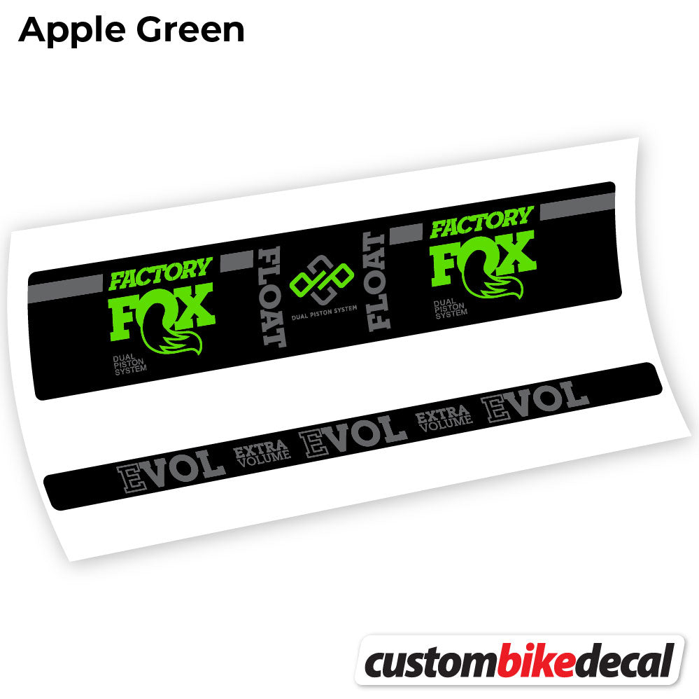 Decal, Fox Float Factory Float, Rear Shox Sticker Vinyl