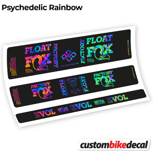 Aufkleber, Fox DPS Fabrik 2019, Rear Shox Sticker Vinyl