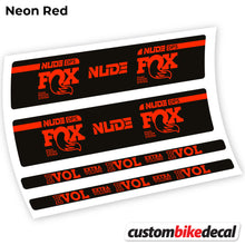 Load image into Gallery viewer, Decal, Fox Nude DPS, Rear Shox Sticker Vinyl
