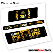 Load image into Gallery viewer, Decal, Fox Float DPS X2 2021, Rear Shox Sticker vinyl
