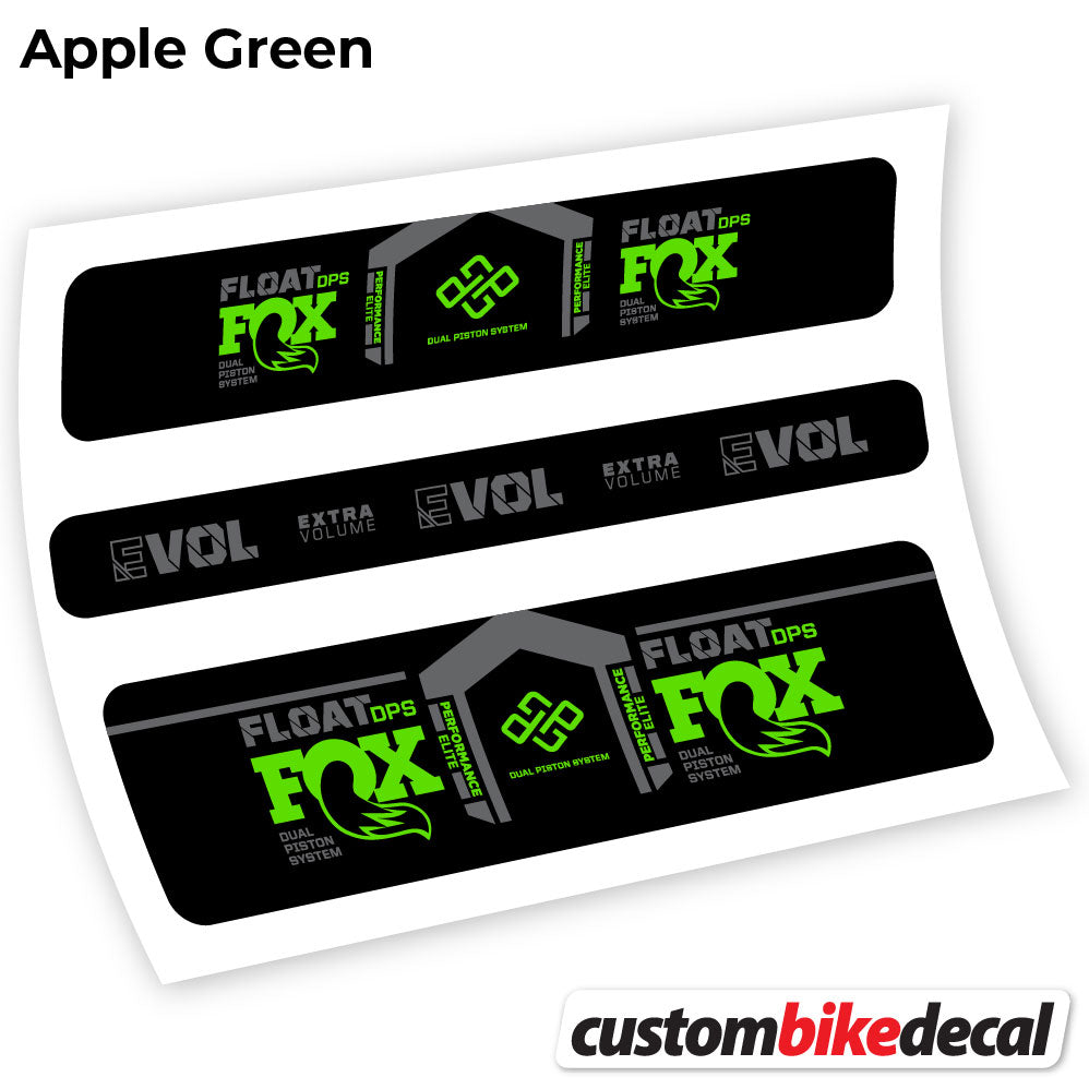 Decal, Fox DPS Performance Elite 2021 Remote, Rear Shox Sticker Vinyl