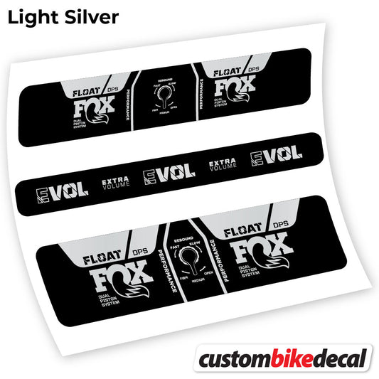 Aufkleber, Fox DPS Performance 2021, Rear Shox Sticker Vinyl