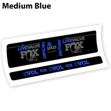 Load image into Gallery viewer, Decal Fox Factory LiveValve IRD Rear Shox sticker vinyl
