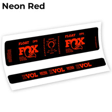 Load image into Gallery viewer, Decal Fox DPS Performance 2021,bike shock Sticker vinyl
