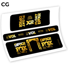 Load image into Gallery viewer, Fox Float Factory Racing DPX2 2021, Rear Shox Sticker vinyl
