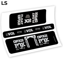 Load image into Gallery viewer, Fox Float Factory Racing DPX2 2021, Rear Shox Sticker vinyl
