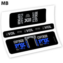 Load image into Gallery viewer, Fox Float Factory Racing DPX2 2021, Rear Shox Sticker vinyl
