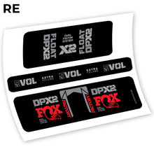 Load image into Gallery viewer, Fox Float Factory Racing DPX2 2021, Rear Shox Sticker vinyl
