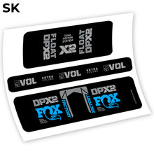 Load image into Gallery viewer, Fox Float Factory Racing DPX2 2021, Rear Shox Sticker vinyl
