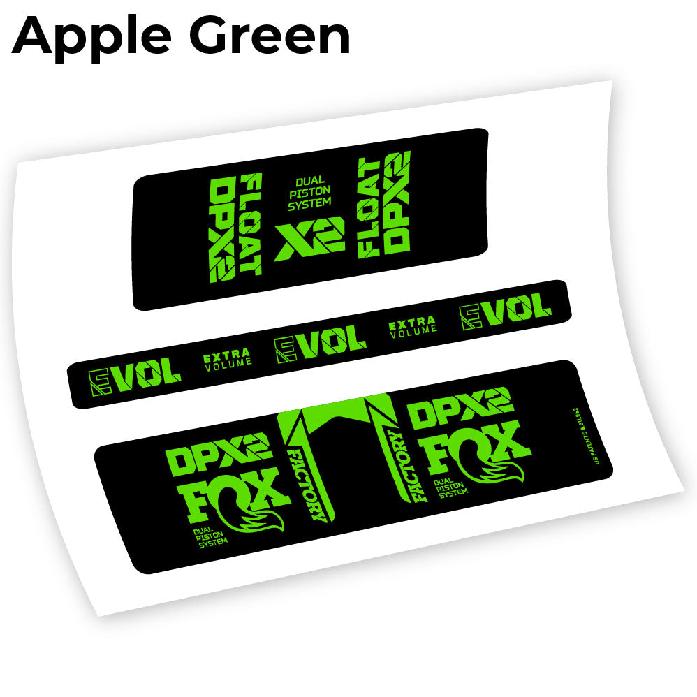 Aufkleber FoxDPX2 2021, Rear Shox Sticker Vinyl