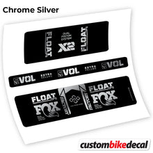 Load image into Gallery viewer, Decal, Fox Float DPS X2 2021, Rear Shox Sticker vinyl
