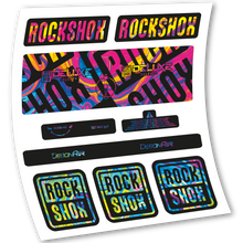 Load image into Gallery viewer, Decal Rock Shox Deluxe Select+, Rear Shox, sticker vinyl
