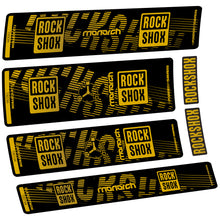 Load image into Gallery viewer, Decal Rock Shox Monarch RT3 2022, Rear Shox, Sticker Vinyl
