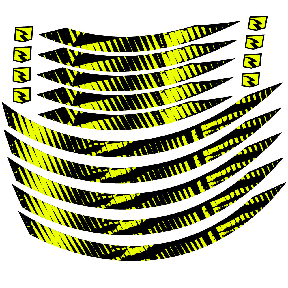 Aufkleber Mountain Wheel, Vinyl
