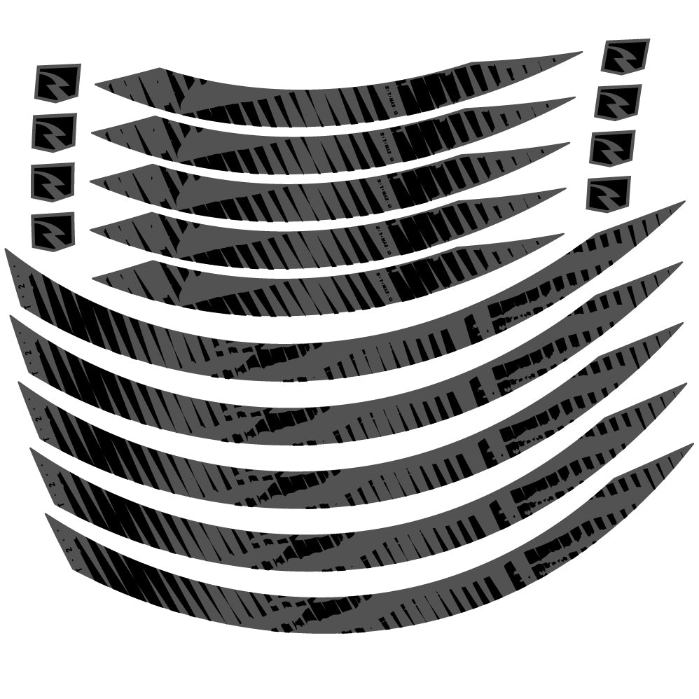 Aufkleber Mountain Wheel, Vinyl