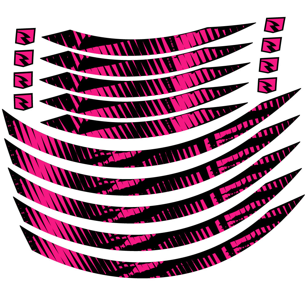 Aufkleber Mountain Wheel, Vinyl